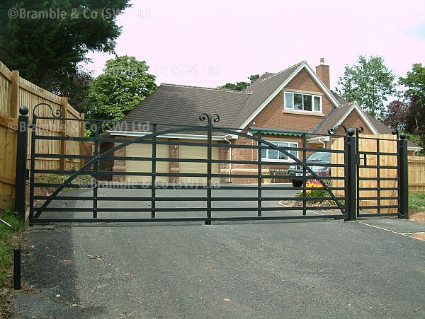 Old Iron Gates in Somerset.